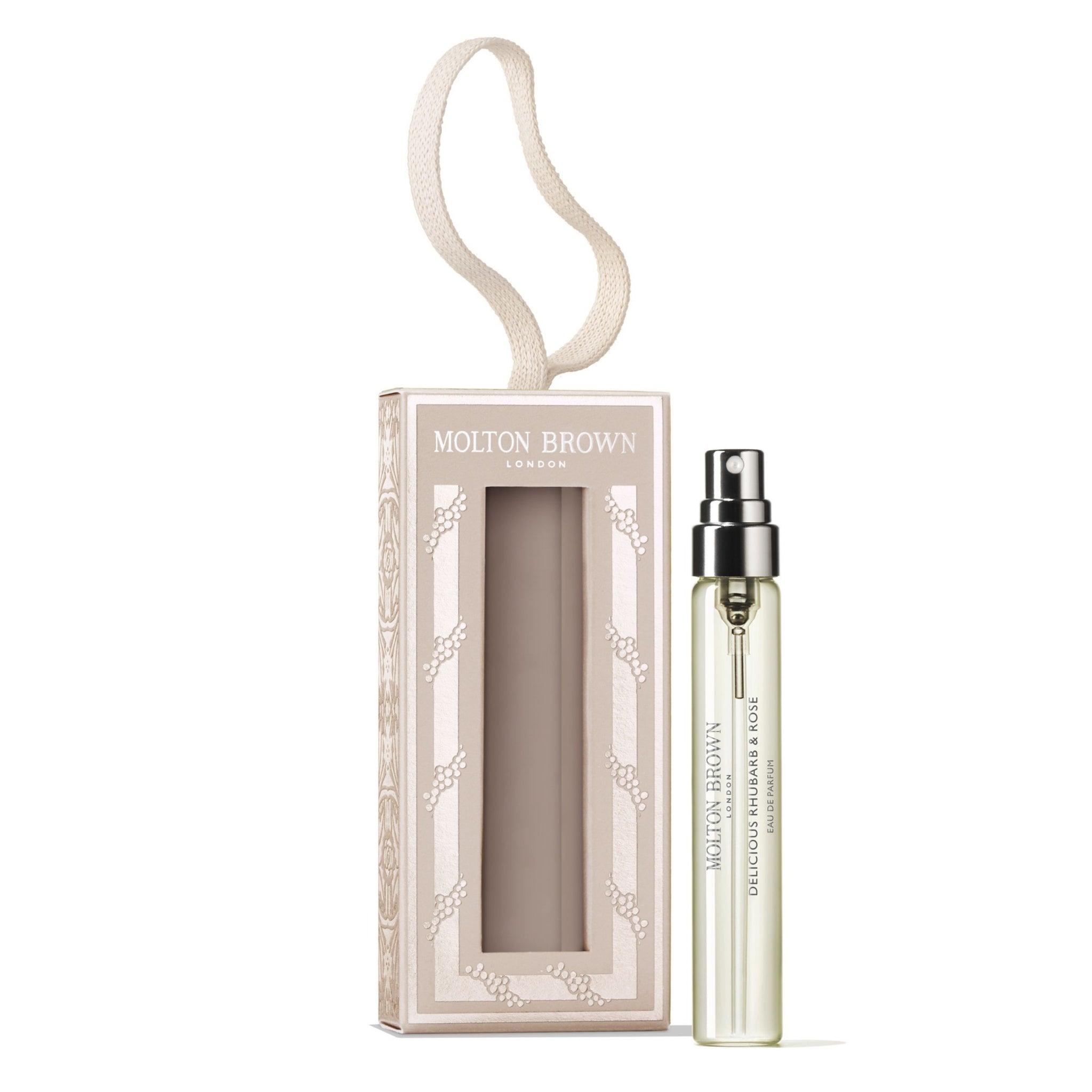Delicious Rhubarb & Rose Fragrance Festive Bauble