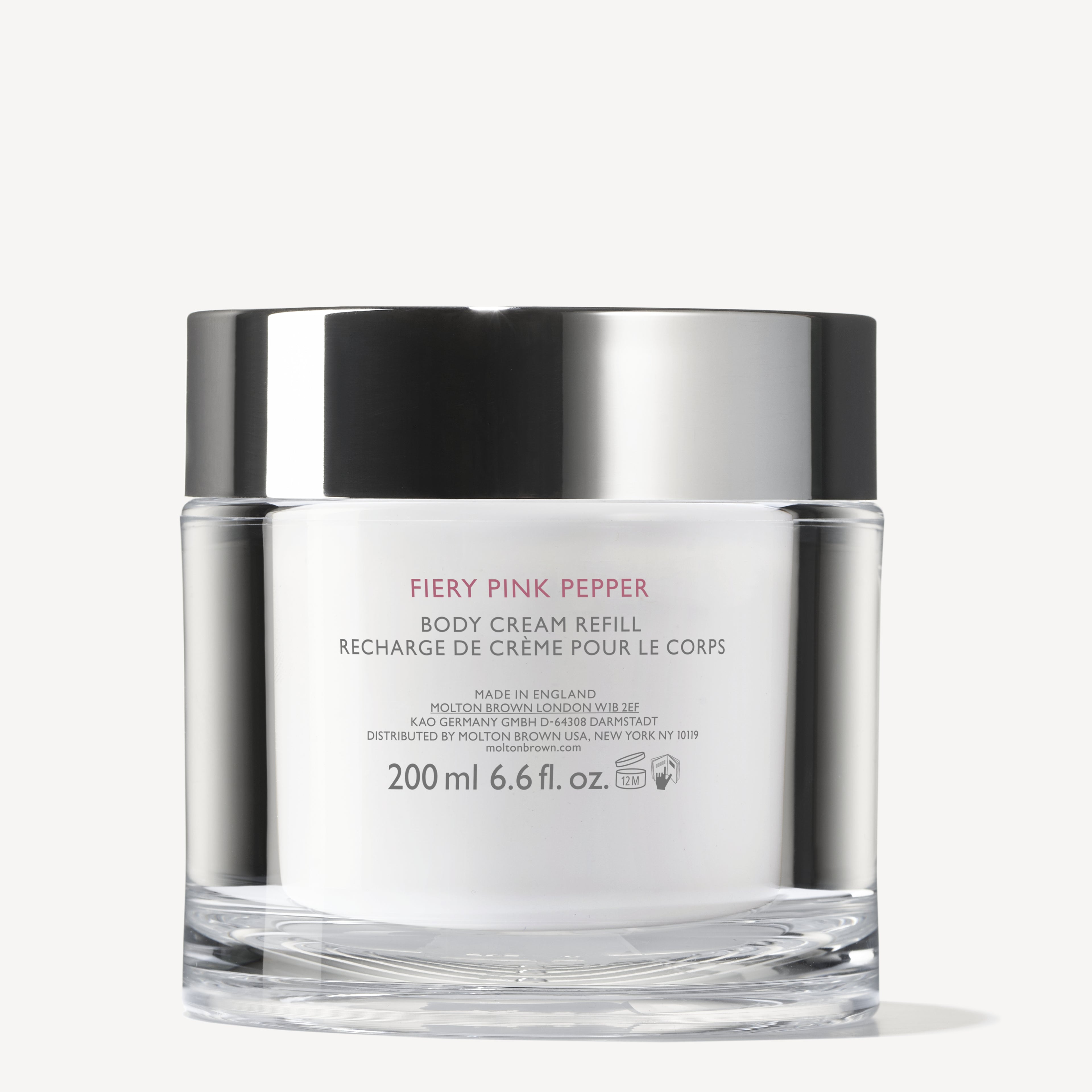 Pink Pepper Refillable Body Cream 200ml