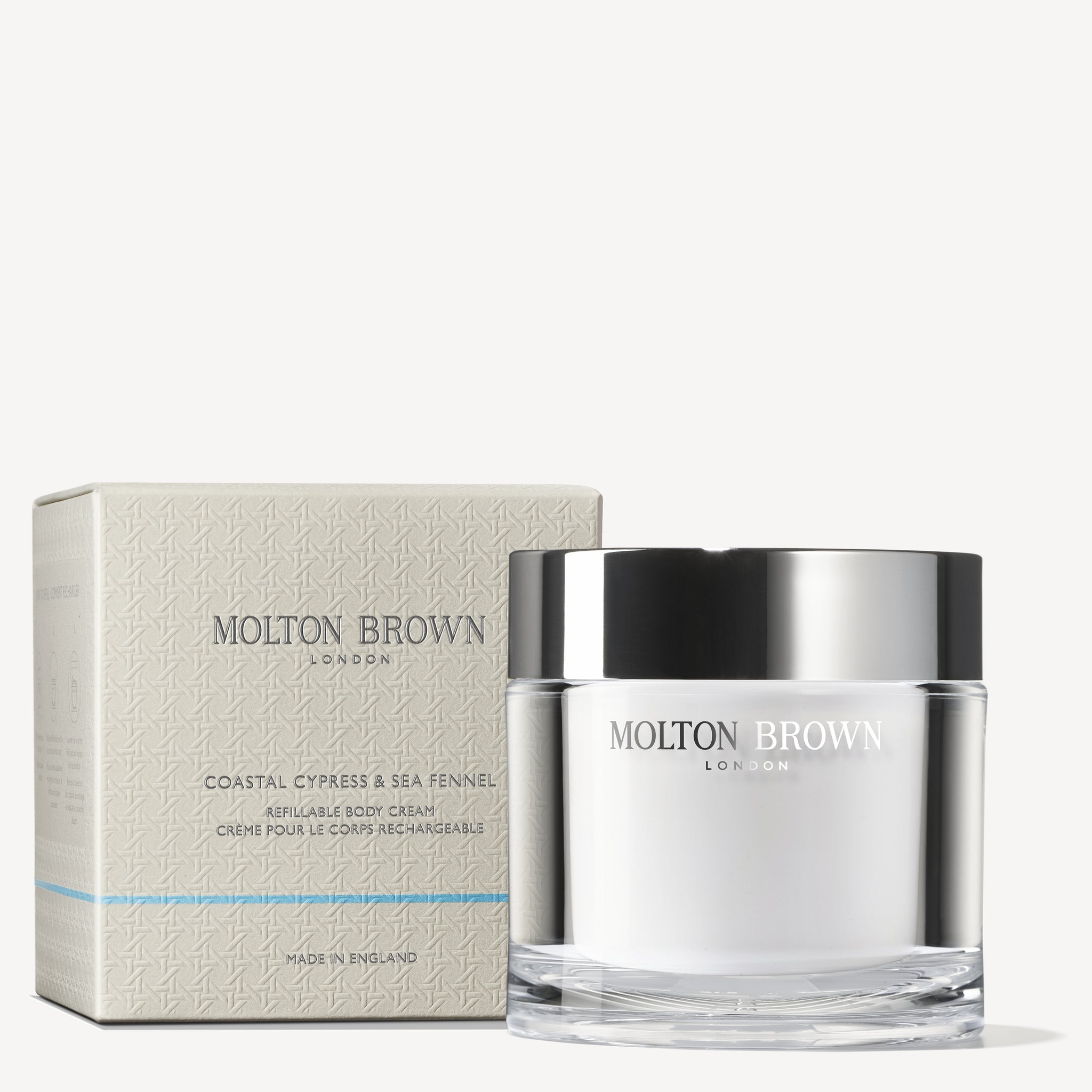 Coastal Cypress & Sea Fennel Refillable Body Cream 200ml