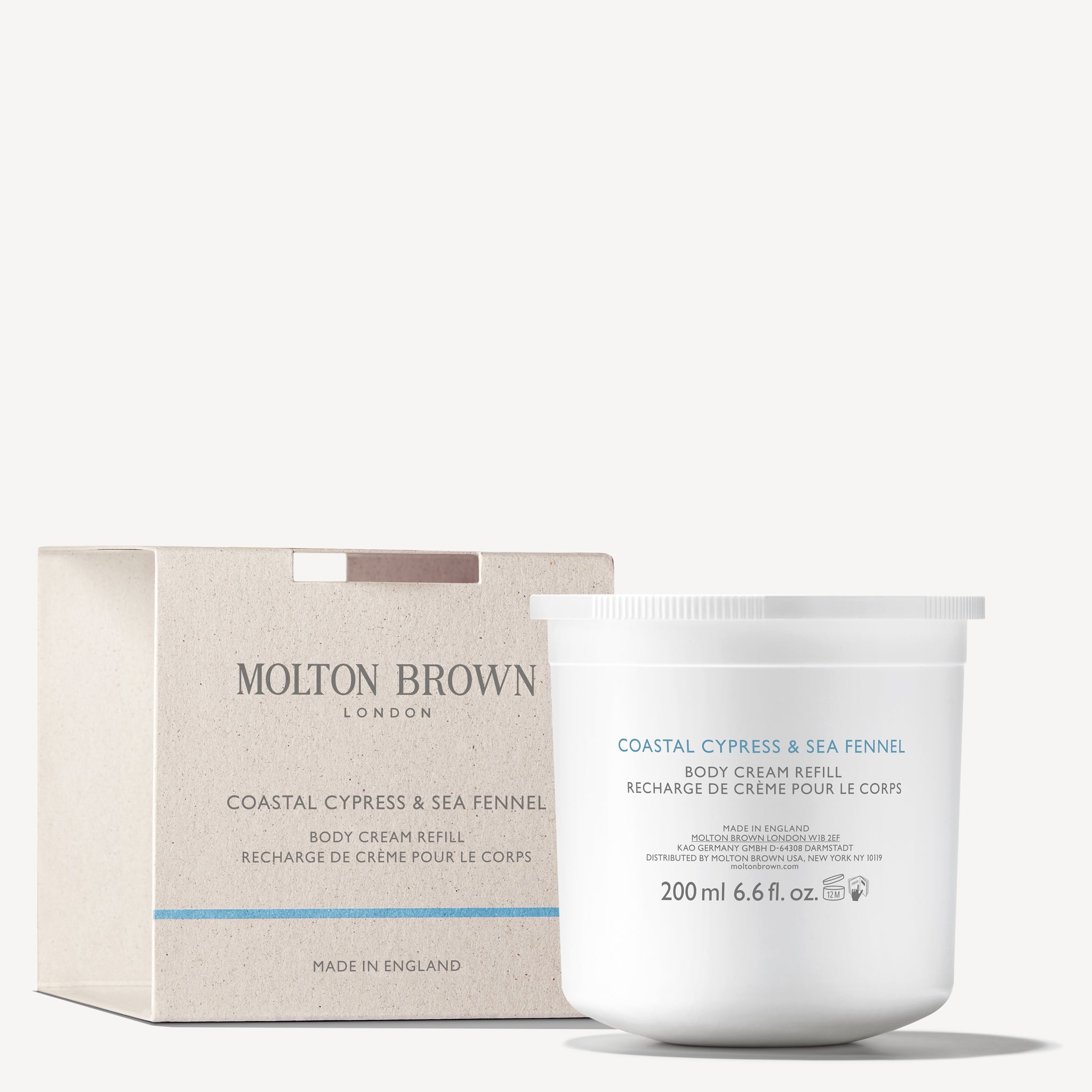 Coastal Cypress & Sea Fennel Body Cream Refill 200ml