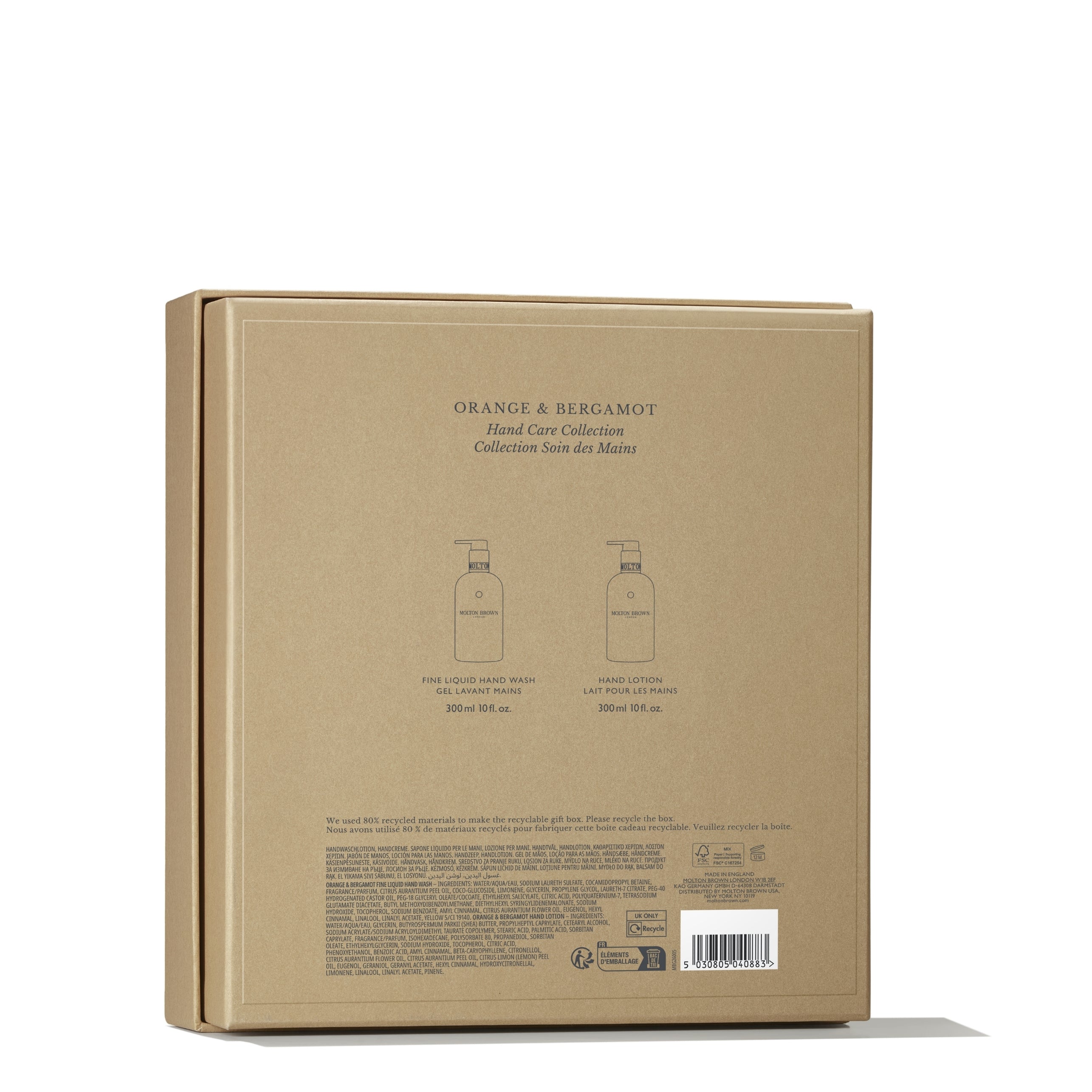 Orange & Bergamot Hand Care Collection Gift Set