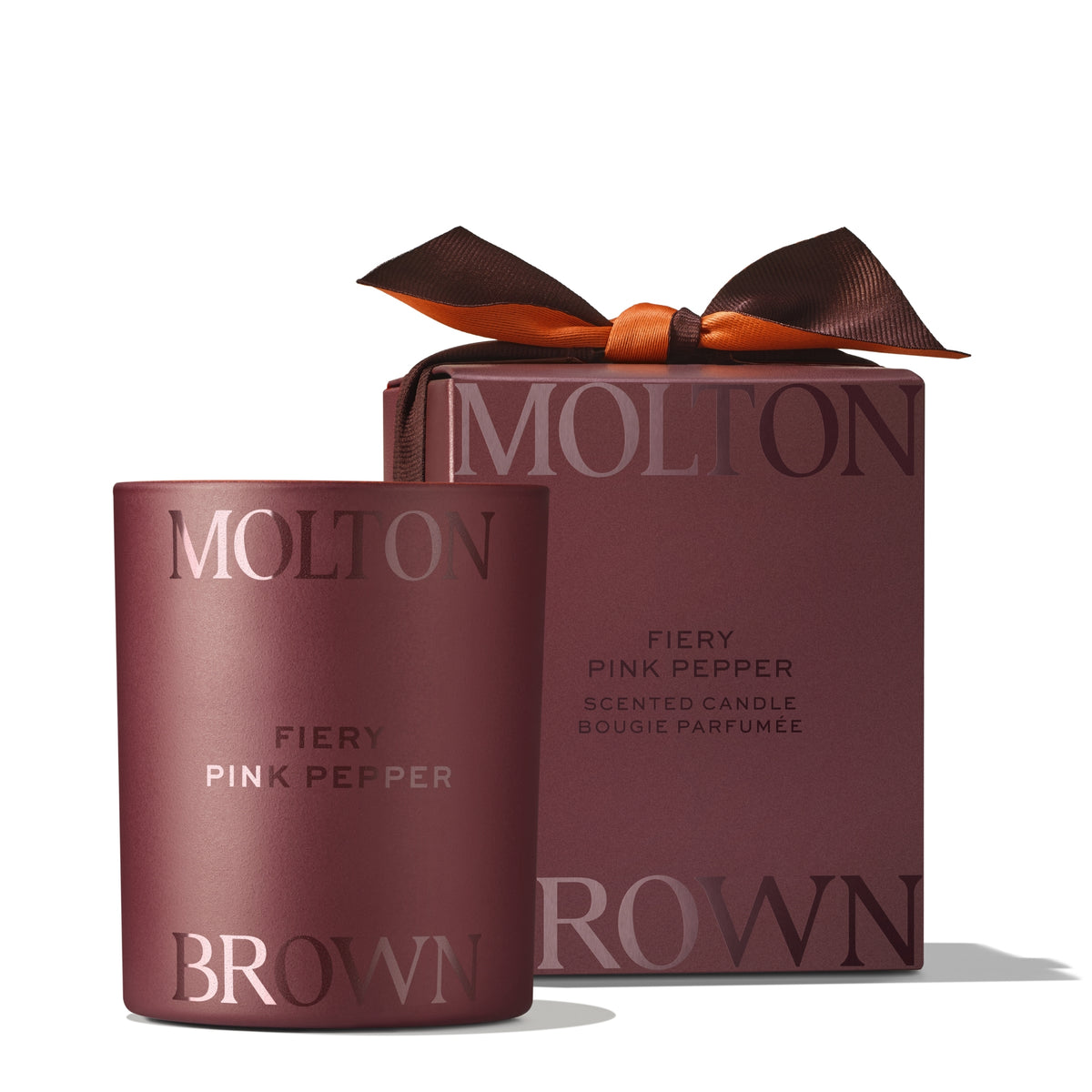 Fiery Pink Pepper Scented Candle Limited Edition Design 190g