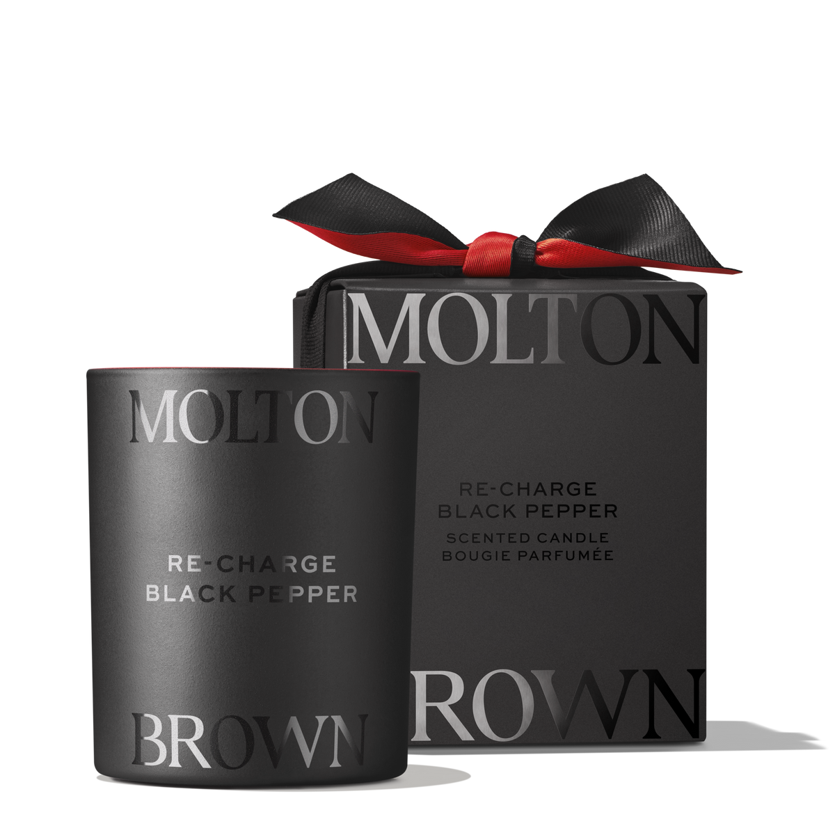 Re-charge Black Pepper Scented Candle Limited Edition Design 190g