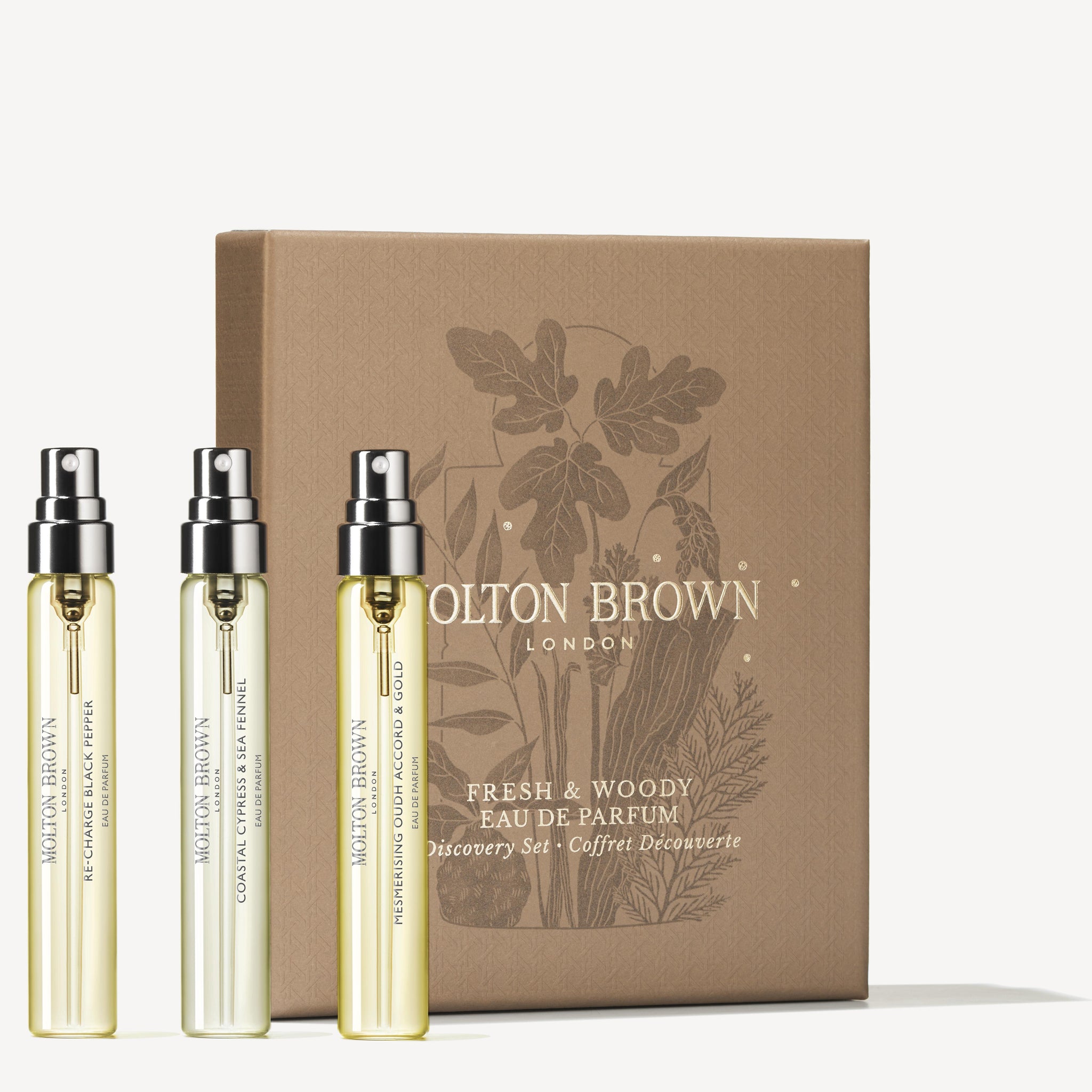 Molton Brown Woody & Aromatic Perfume Discovery Set